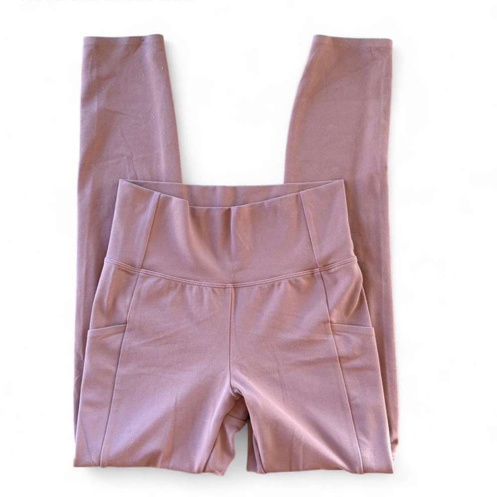 Cooperative Mauve High-Waisted Leggings